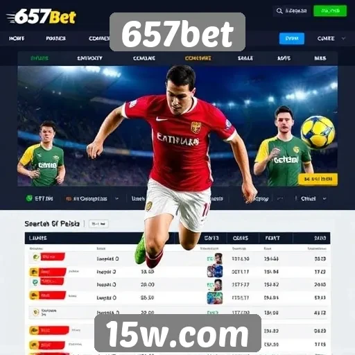 Apostas esportivas em destaque no 657bet